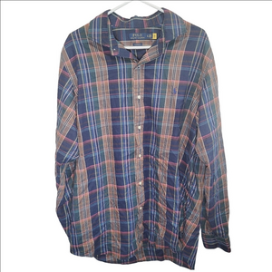 Ralph Lauren Polo Multicolor Plaid Button Down Shirt
